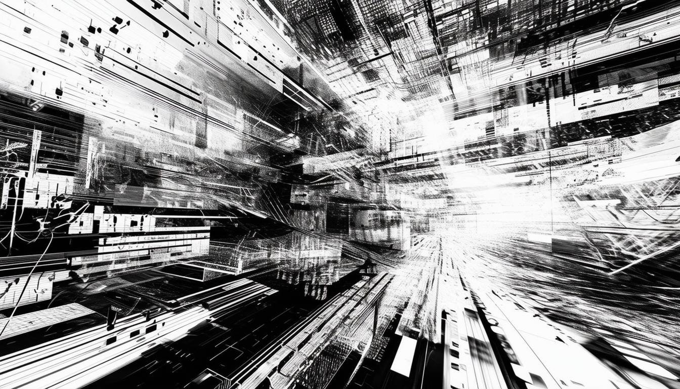 An abstract technology background